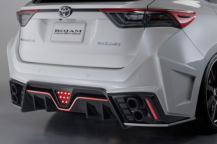 ROJAM IRT GENIK ハリアー 60系 前期 フロントバンパー Ver.1・サイド・リアバンパーセット LED Ver PCS/DRCC対応アタッチメント付属