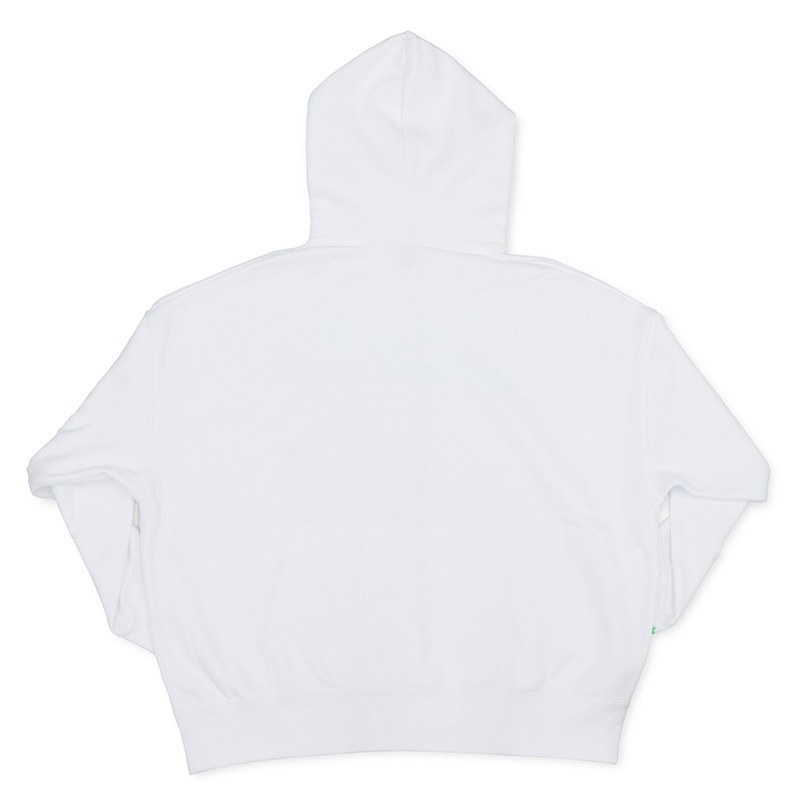 ROJAM ビッグシルエット パーカー “ホワイト” ユニセックスモデル