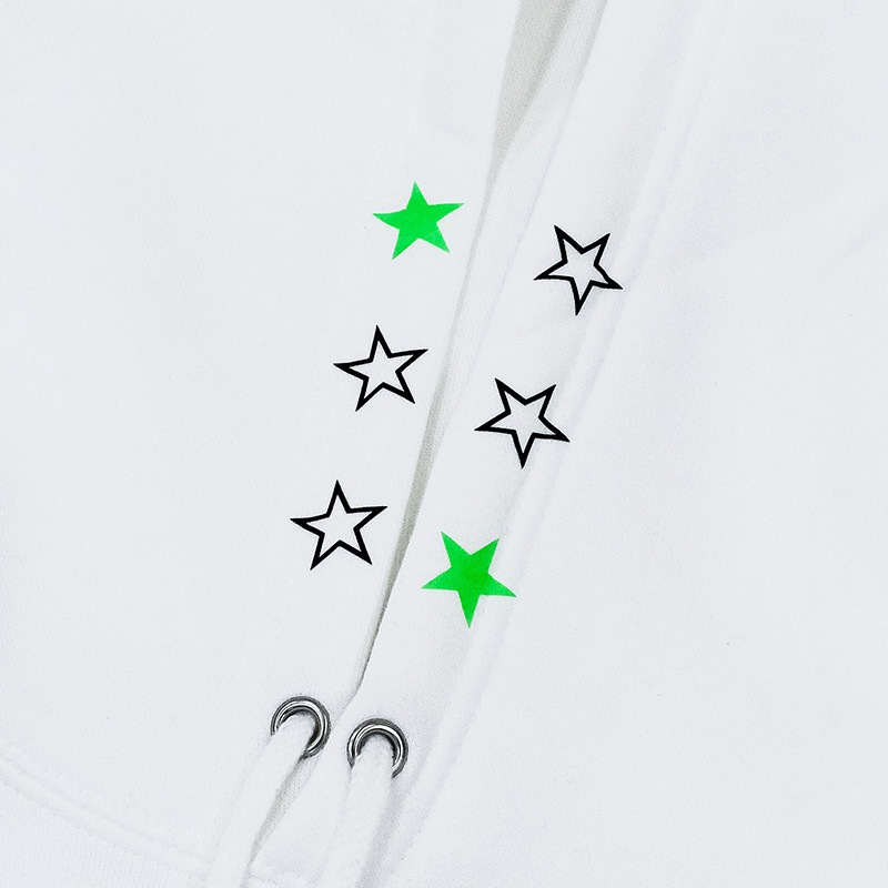 ROJAM ビッグシルエット パーカー “ホワイト” ユニセックスモデル