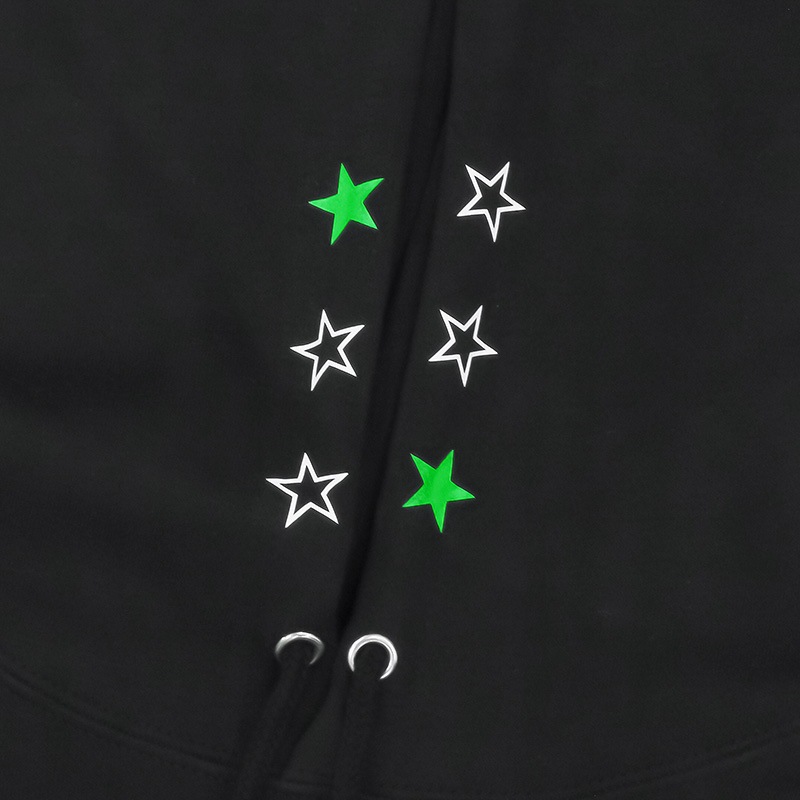 ROJAM ビッグシルエット パーカー “ブラック” ユニセックスモデル