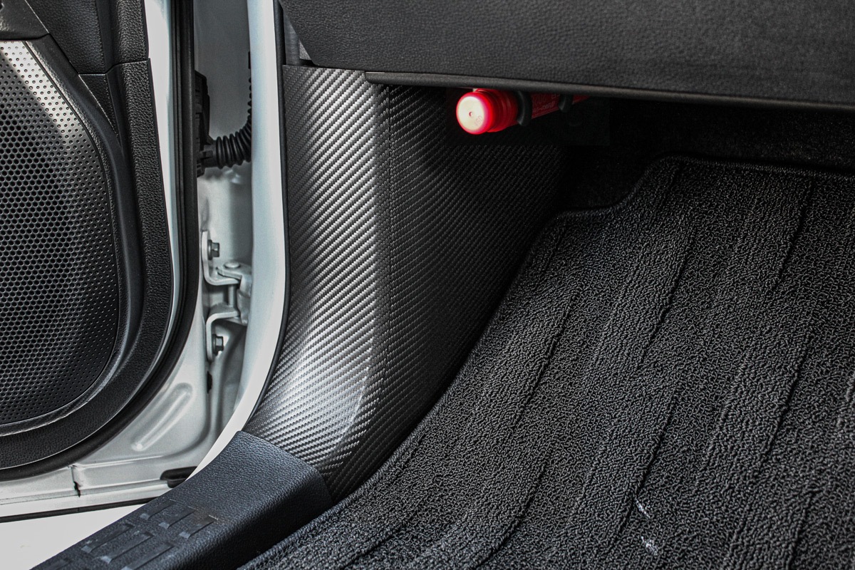 ROJAM カーボンデカール キックパネル 2点セット ランドクルーザー 250用