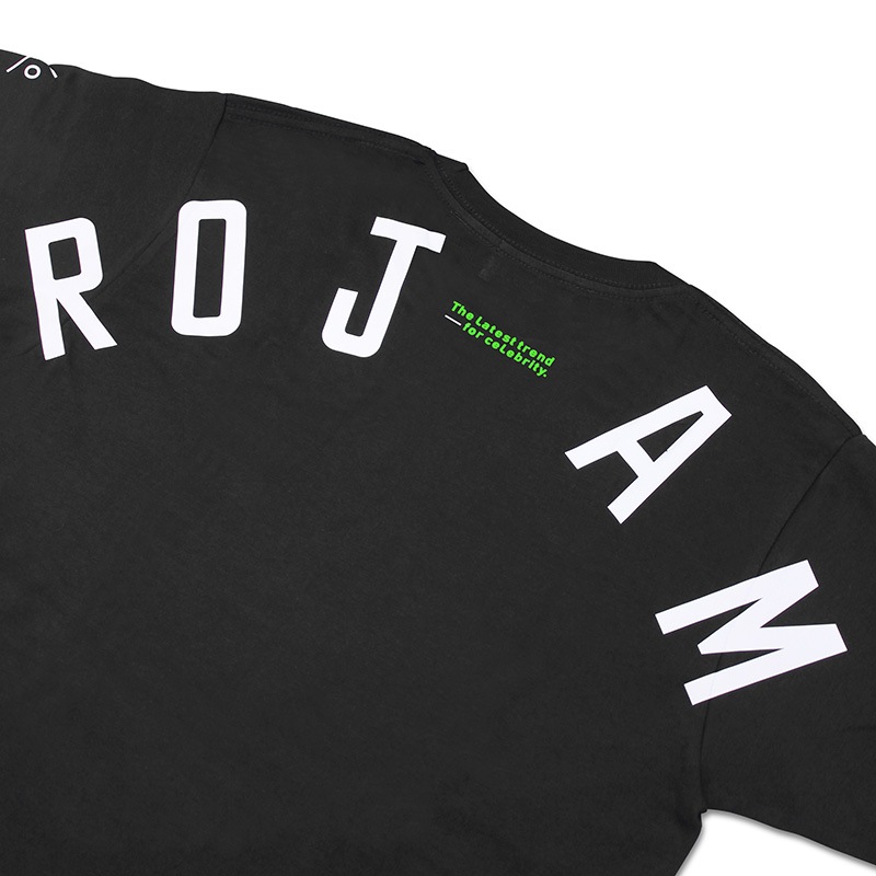 ROJAM Tシャツ “ブラック” ユニセックス/レディースモデル