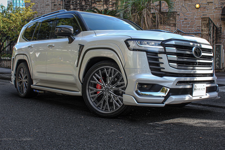 ROJAM キャリパーカバー ランドクルーザー 300系 ディーゼル車用