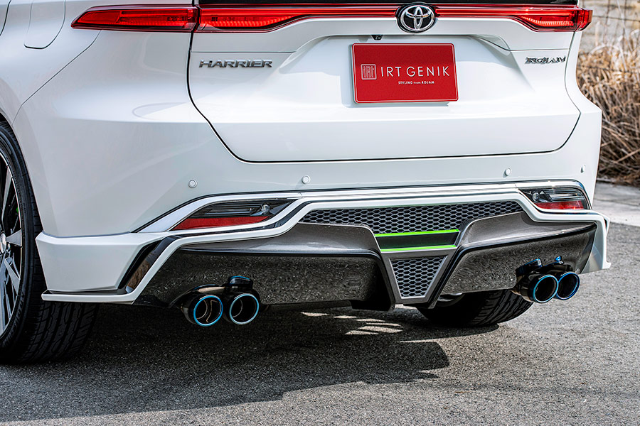 ROJAM IRT ハリアー 80系 リアリップスポイラー LEDレス Ver