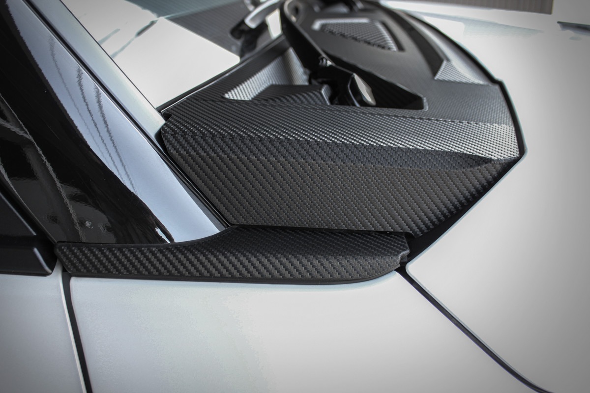 ROJAM カーボンデカール ワイパーカウル ランドクルーザー 250用