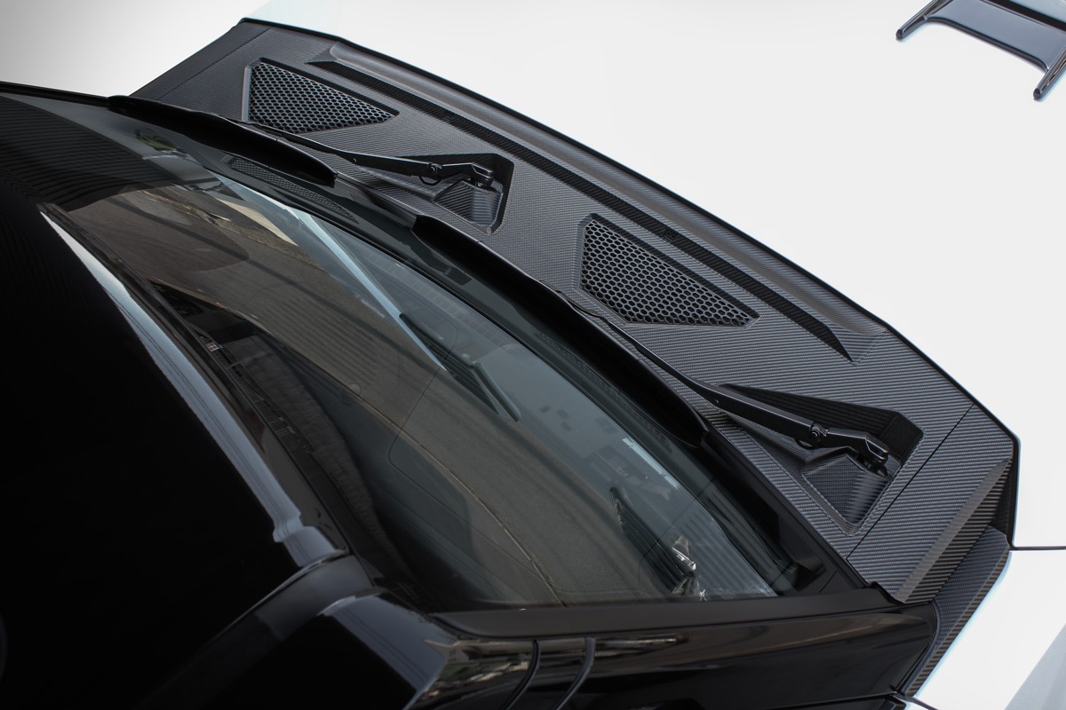 ROJAM カーボンデカール ワイパーカウル ランドクルーザー 250用