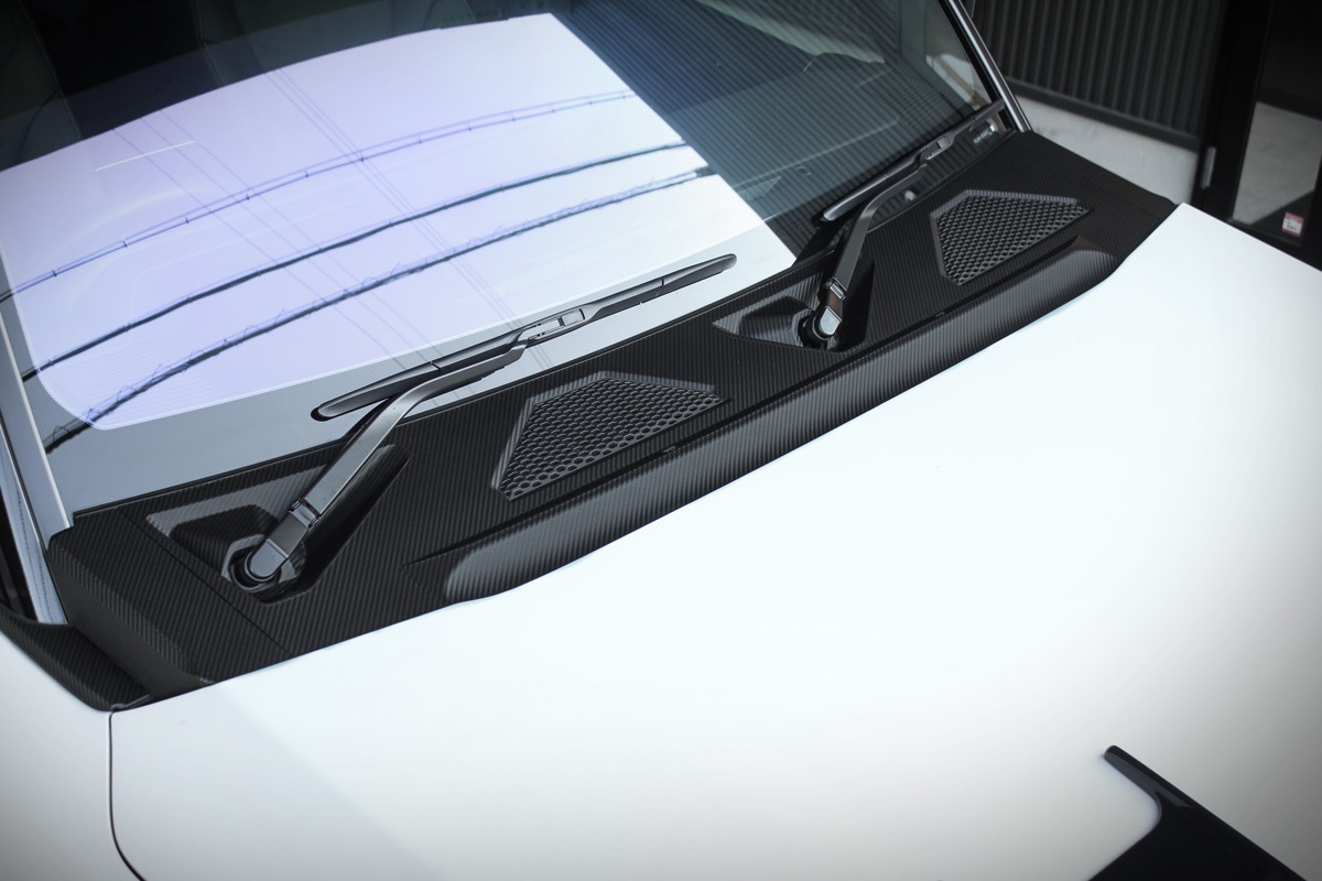 ROJAM カーボンデカール ワイパーカウル ランドクルーザー 250用