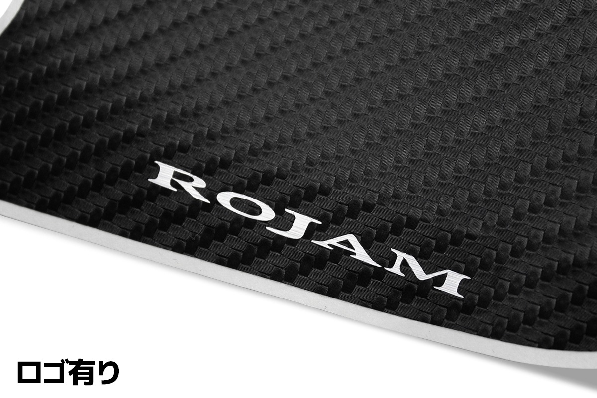 ROJAM カーボンデカール インナードアハンドルプロテクター 4点セット クラウンスポーツ用