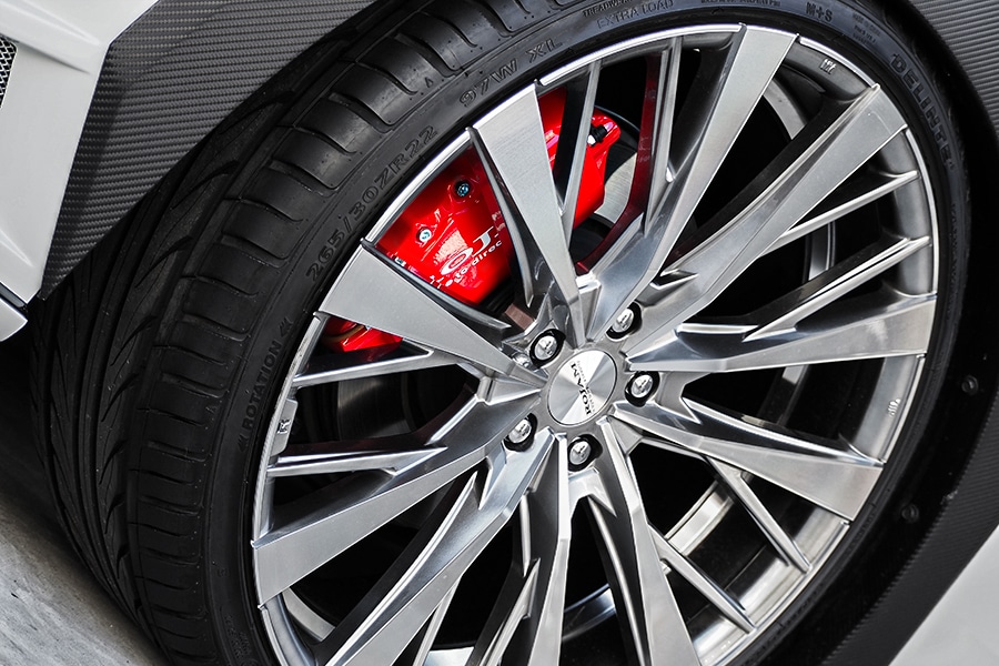 ROJAM キャリパーカバー ハリアー 60系 後期用