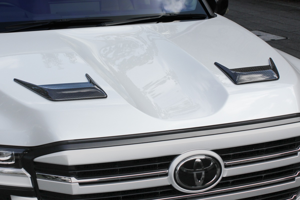 ランドクルーザー 300系 ROJAM ボンネットダクト