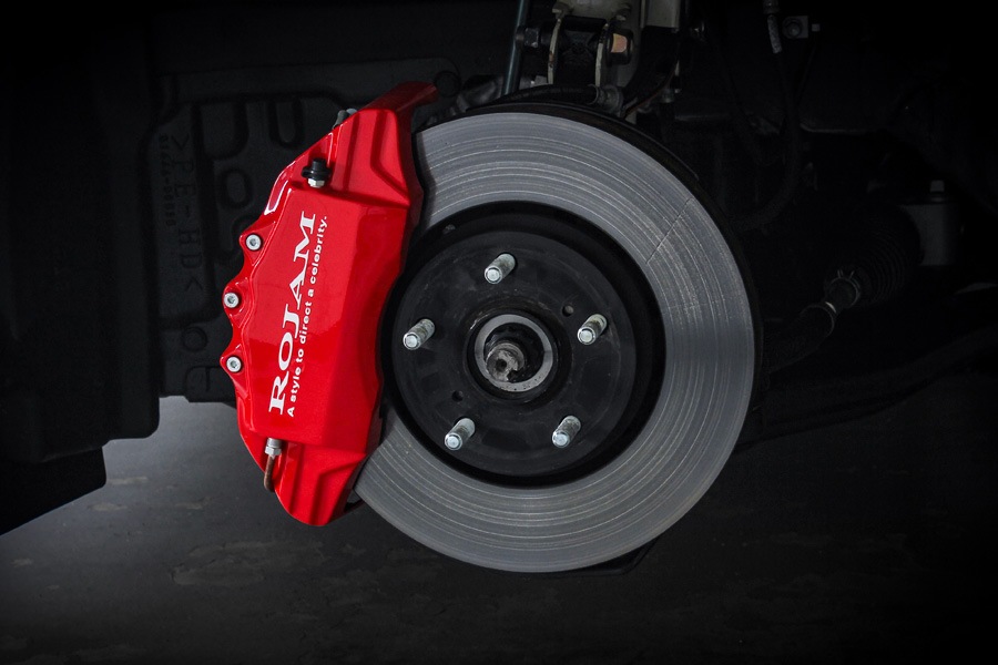 ROJAM キャリパーカバー ランドクルーザー・プラド 150系 後期 ガソリン車用