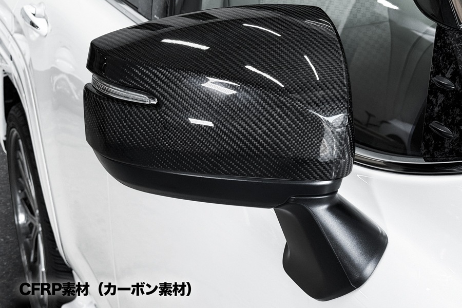 ランドクルーザー 300系 ROJAM エアロミラーカバー