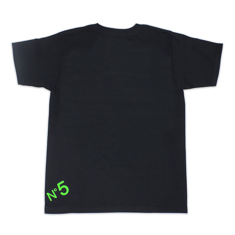 ROJAM Tシャツ  “ブラック” ユニセックスモデル