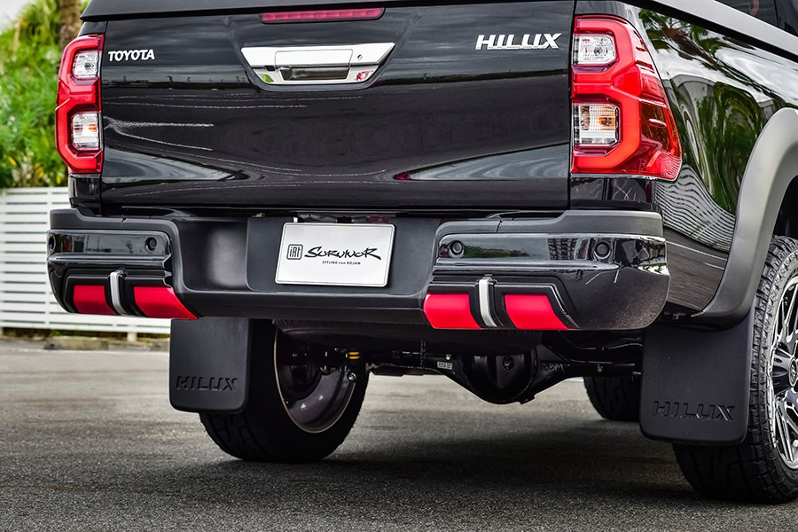 ROJAM IRT SURVIVOR ハイラックス 後期 リアコーナースポイラー