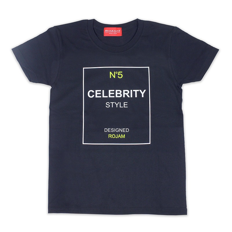 ROJAM Tシャツ  “ネイビー” レディースモデル