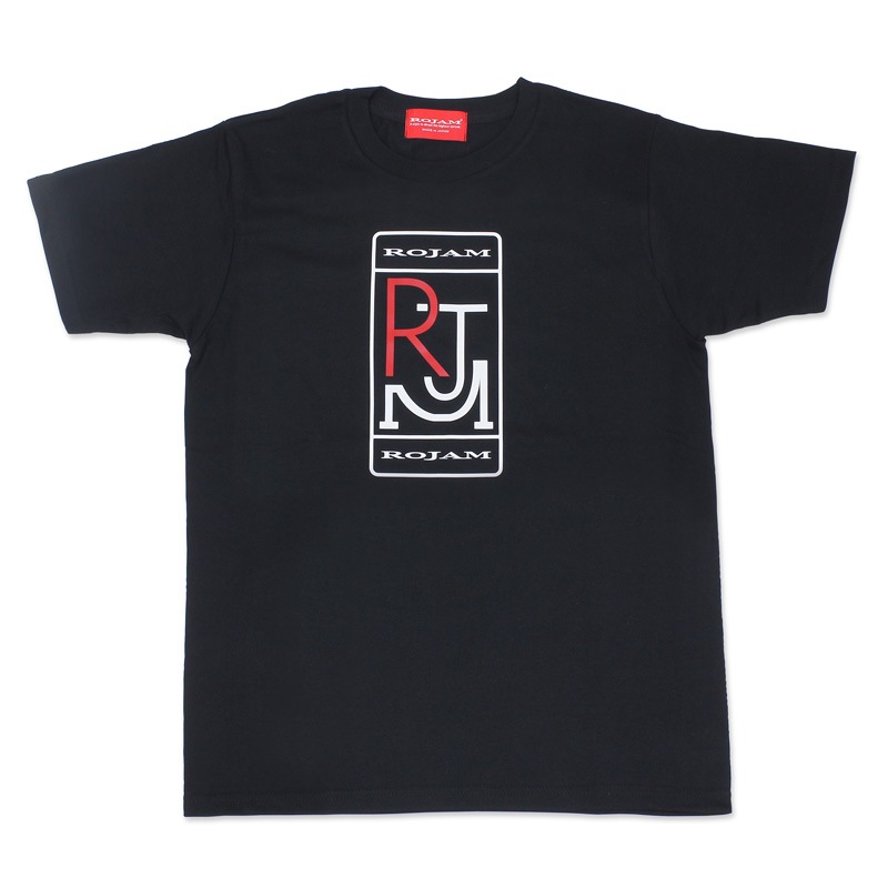 ROJAM Tシャツ  “ブラック” ユニセックスモデル