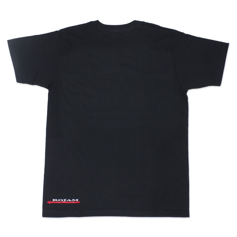 ROJAM Tシャツ  “ブラック” ユニセックスモデル