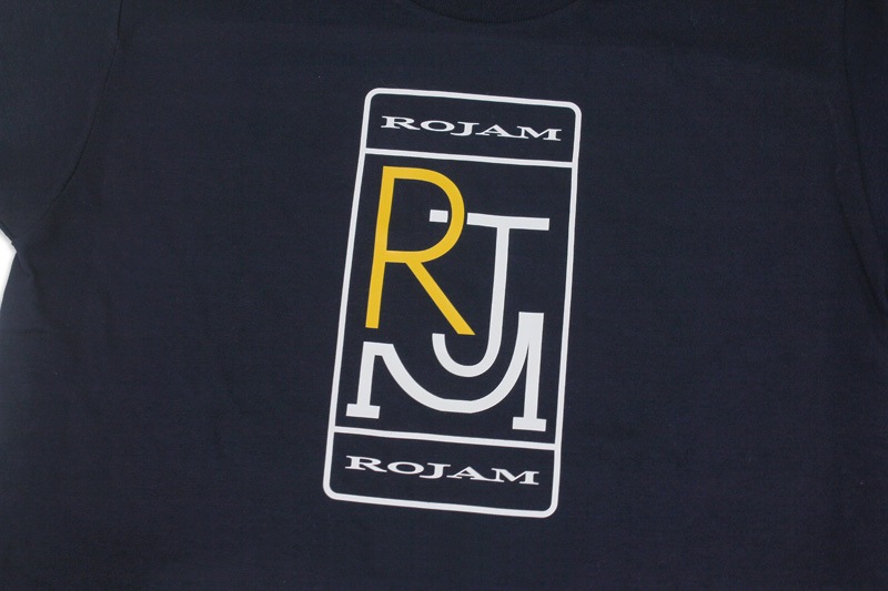 ROJAM Tシャツ  “ネイビー” ユニセックスモデル