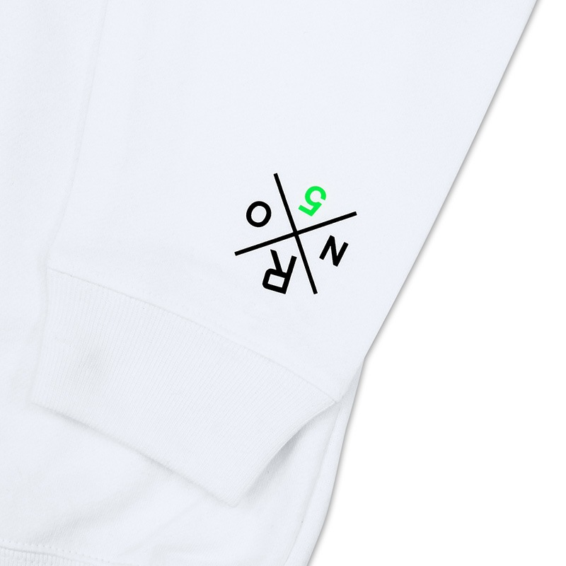 ROJAM トレーナー “ホワイト” ユニセックスモデル