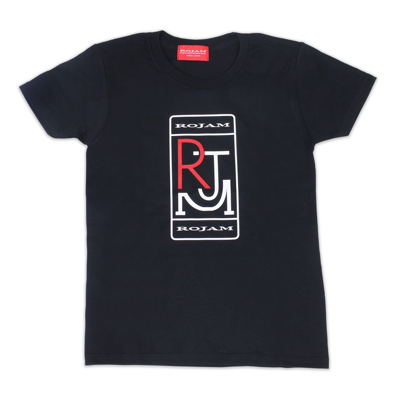ROJAM Tシャツ  “ブラック” レディースモデル