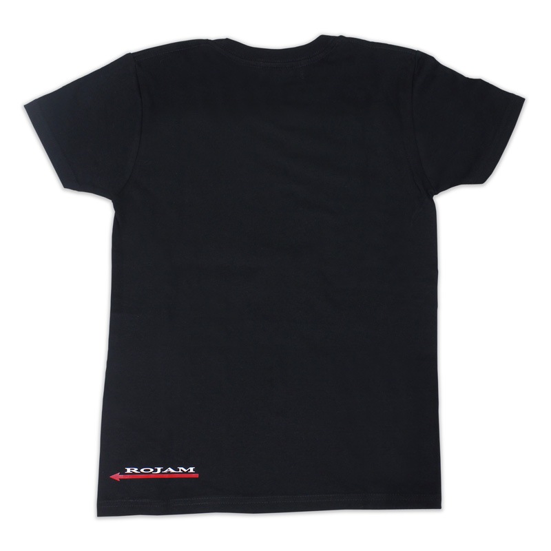 ROJAM Tシャツ  “ブラック” レディースモデル