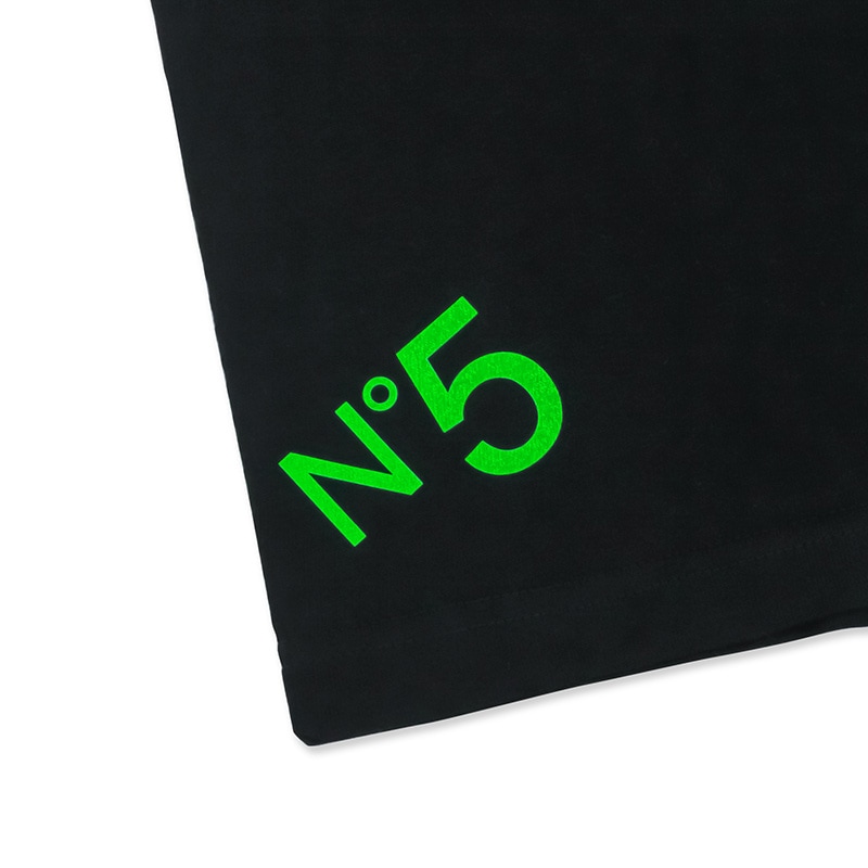 ROJAM ビッグシルエット Tシャツ “ブラック” ユニセックスモデル