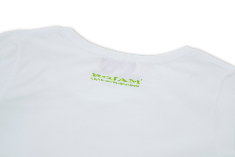 ROJAM Tシャツ  “ホワイト” レディースモデル