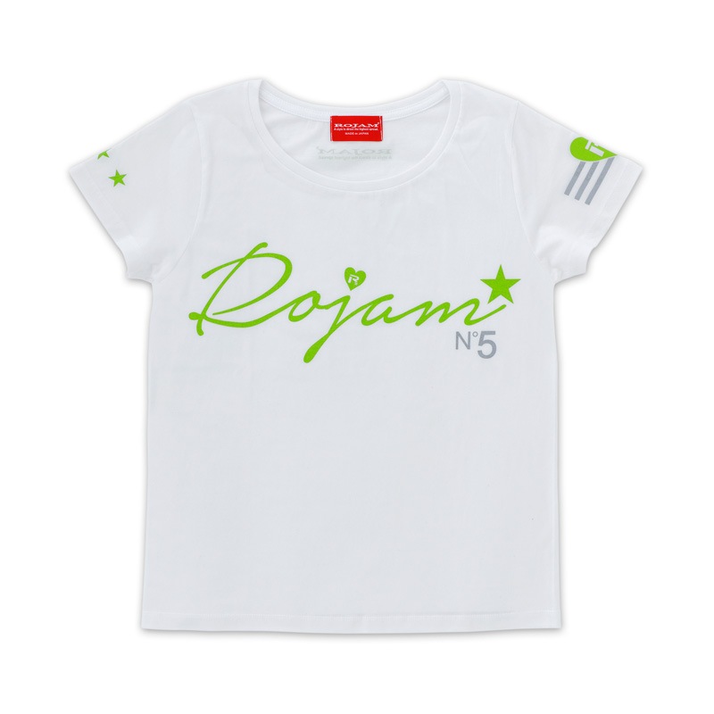 ROJAM Tシャツ  “ホワイト” レディースモデル