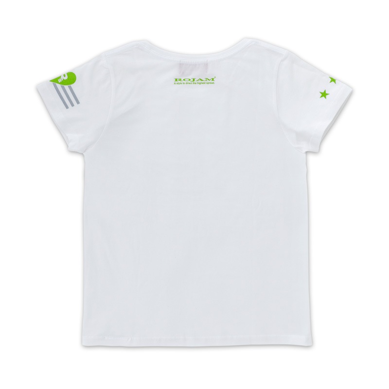 ROJAM Tシャツ  “ホワイト” レディースモデル