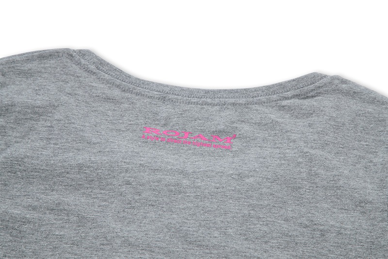 ROJAM Tシャツ  “グレー” レディースモデル