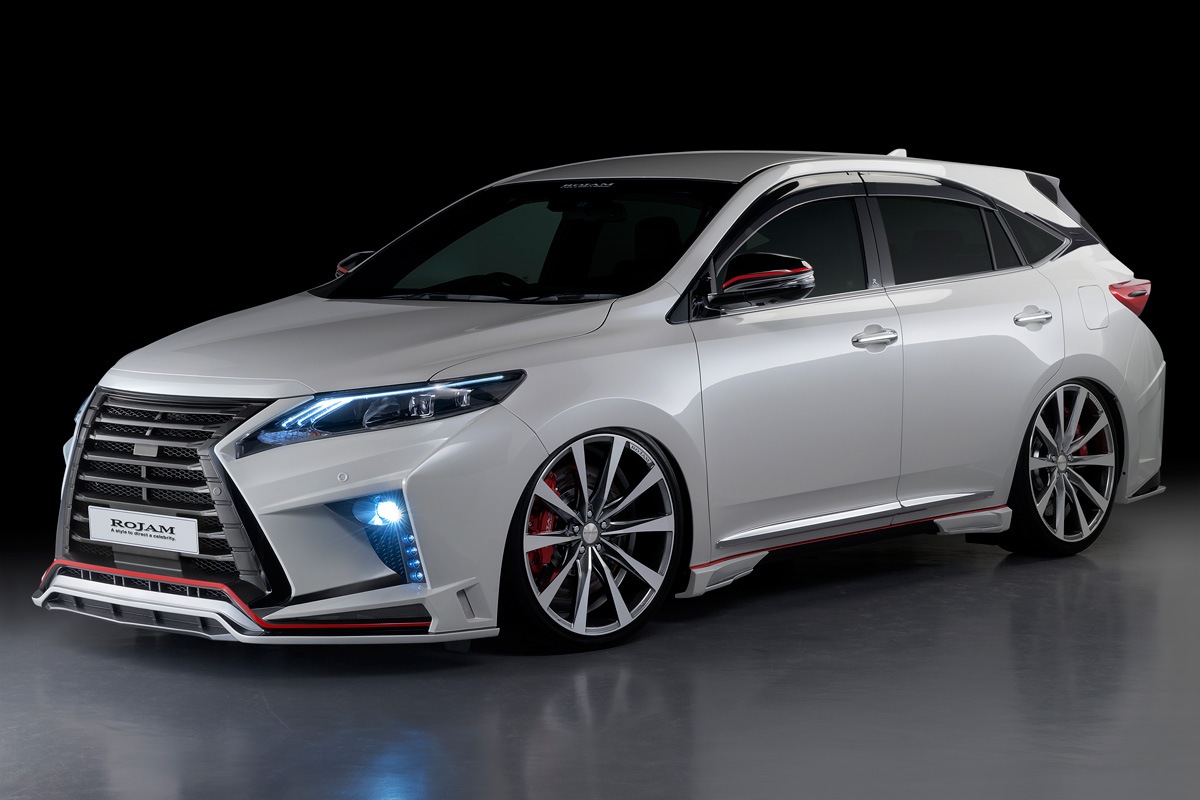 ROJAM IRT GENIK ハリアー 60系 前期 フロントバンパースポイラー Ver.1 LEDVer.