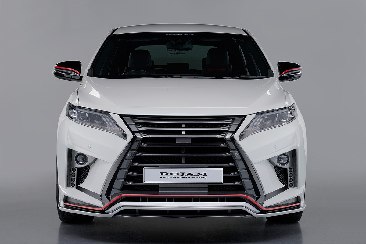 ROJAM IRT GENIK ハリアー 60系 前期 フロントバンパースポイラー Ver.1 LEDVer.