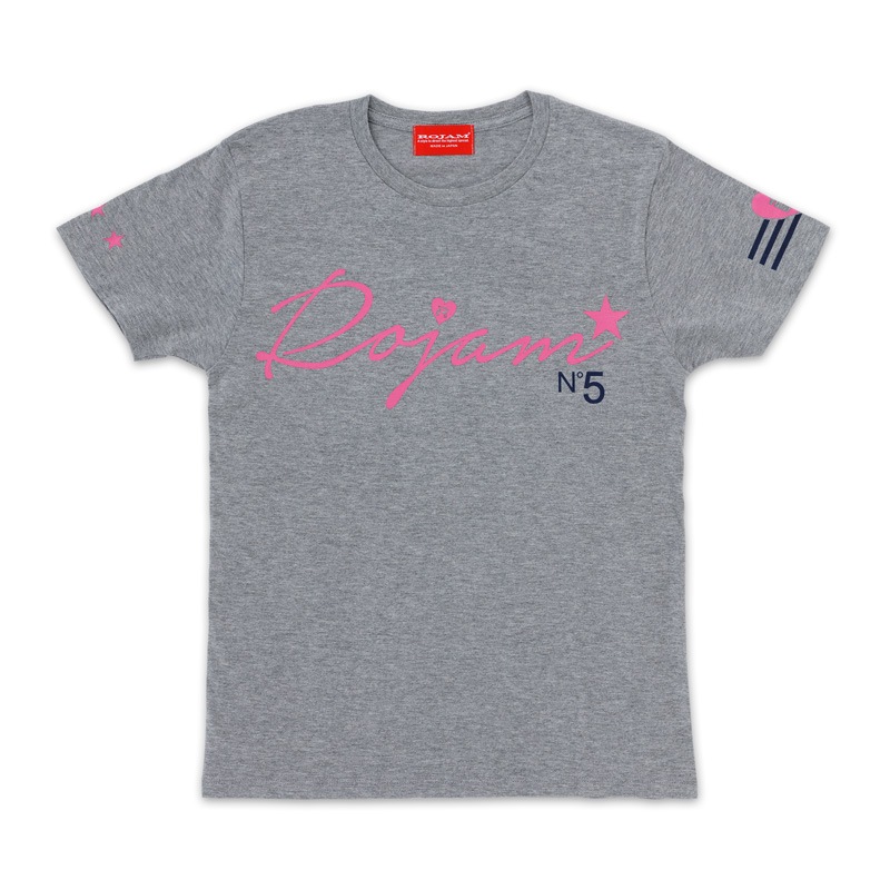 ROJAM Tシャツ  “グレー” ユニセックスモデル