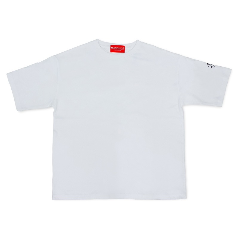 ROJAM ビッグシルエット Tシャツ  “ホワイト” ユニセックスモデル