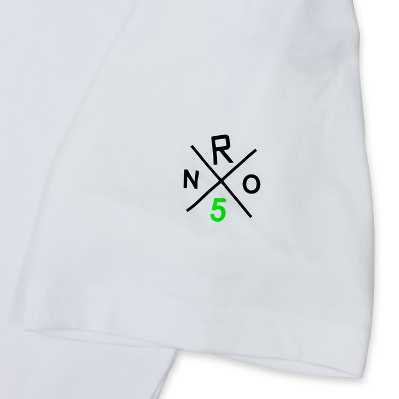 ROJAM ビッグシルエット Tシャツ  “ホワイト” ユニセックスモデル