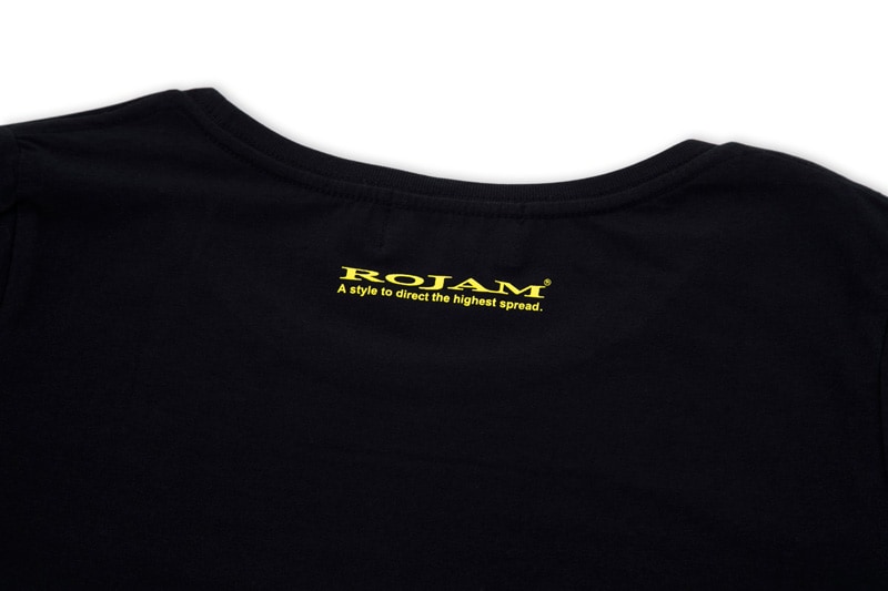 ROJAM Tシャツ  “ブラック” レディースモデル