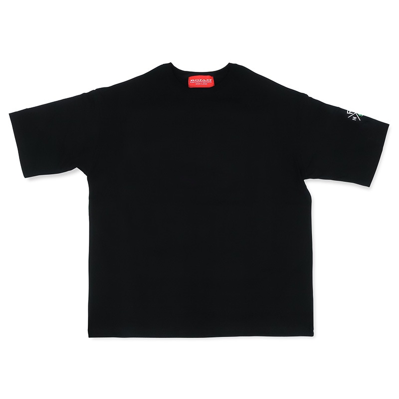 ROJAM ビッグシルエット Tシャツ  “ブラック” ユニセックスモデル