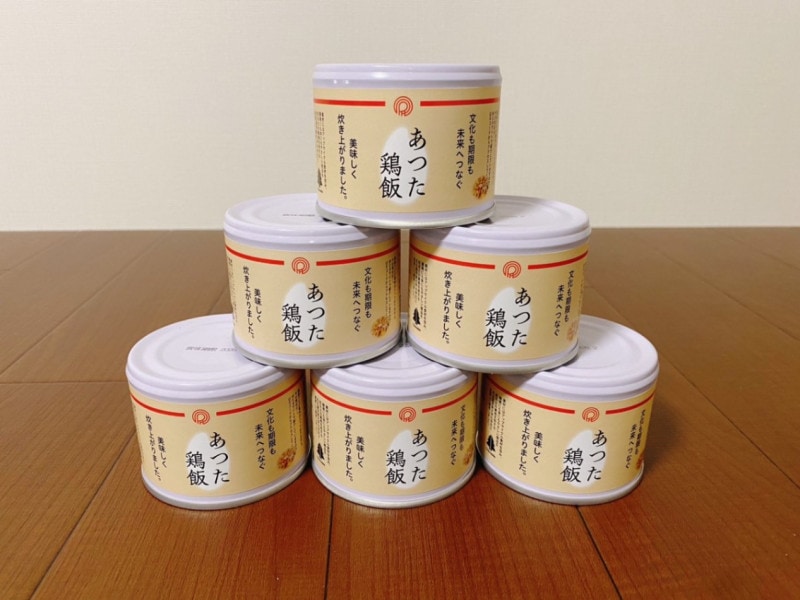 【名古屋学院大学 杉浦ゼミ 共同開発 第2弾!!】 あつた鶏飯 防災6缶セット