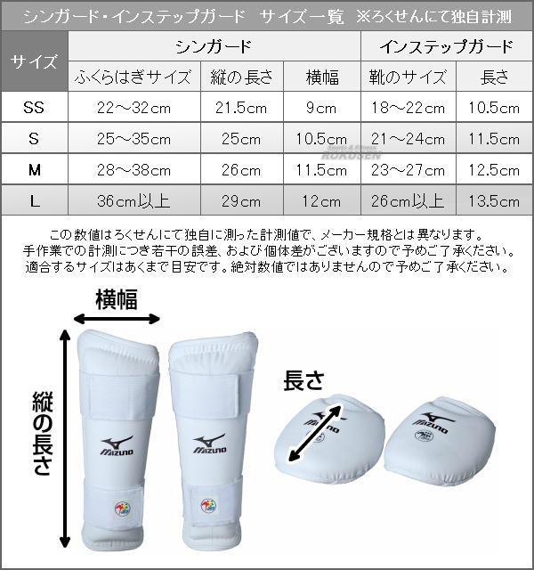 市場 Mizuno シンガード 空手 ミズノ 防具 左右1組