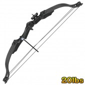 Mankung　アーチェリー　洋弓　コンパウンドボウ　ジュニア　20ポンド（20lbs/約9.0kg）　ブラック|アーチェリー|シューティングスポーツ