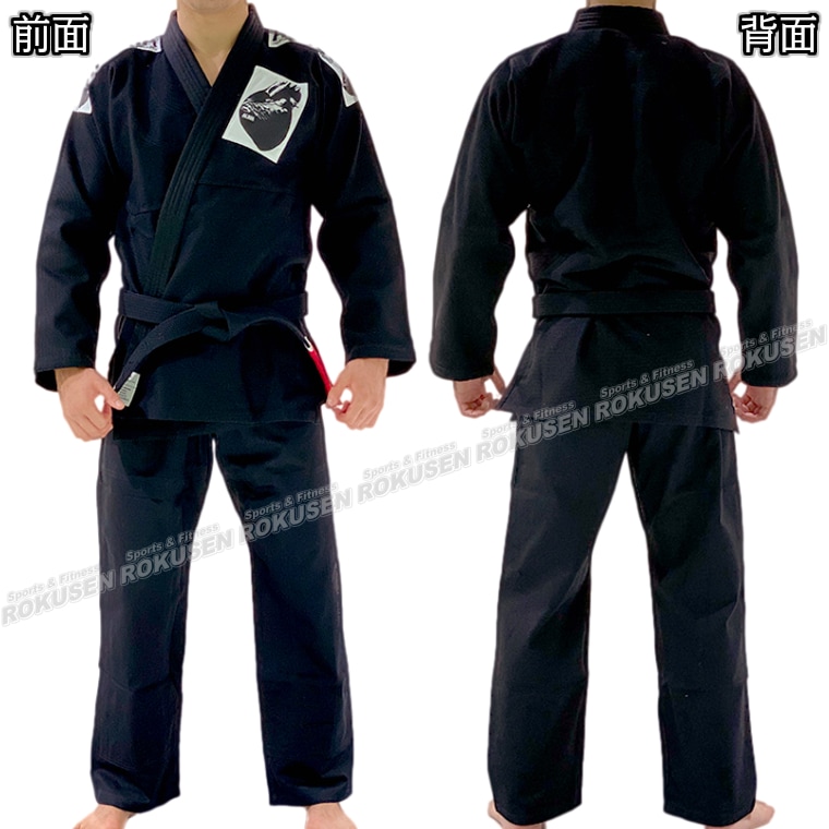 ALMA・アルマ海外製柔術着 JU2 白/黒/青 上下帯セット 柔術衣 柔術道着