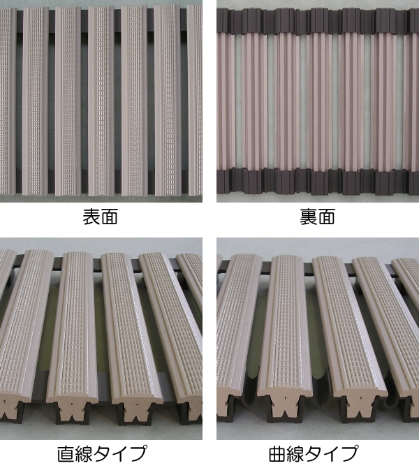 プール・グレーチング巻き取りタイプ ステップロール 180mm・200mm幅