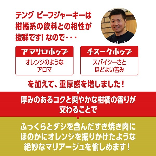 ビーフジャーキー専用IPA 6本セット 姫S