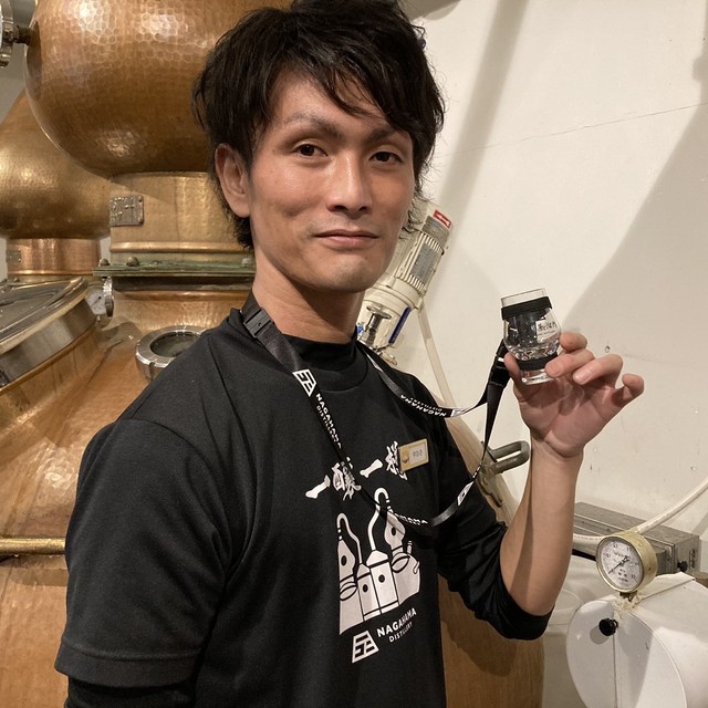 長濱蒸溜所ロゴ入りネックストラップ＆ウイスキーグラスセット 姫S