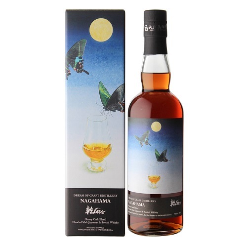 乾杯会 DREAM OF CRAFT DISTILERY －NAGAHAMA－ シェリーカスクブレンド 56%　姫S