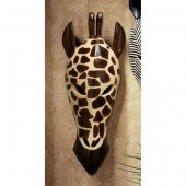 �ǥ����󡦥ȥ������� ���եꥫ�󥢡��ȤΥ���աʤ����ˤΤ��� Ħ�� Ħ��/ Design Toscano Tribal-Style Giraffe Mask��͢����
