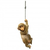 �ڤˤ֤鲼���äƤ������֤����(�٥ӡ���󥭡�) ���� �����ǥ�Ħ��/The Chimpanzee Hanging Baby Monkey Statue(͢����