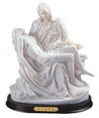 ⤵26.7 ԥ ޥꥢĦ/ White 12 Inch Pieta Holy Jesus Virgin Mary Figurine Religious Decoration(͢