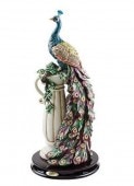 �����γڱ� �ԡ����å� ���󥯥��奢�� Ħ�� Ħ��/ Design Toscano The Peacock's Sanctuary Sculpture(͢����