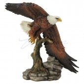 ꥫιĻ 񸷤˶Ƭ(亮) Ħ Ħ/ Official Bird of the USA Majestic Flying Bald Eagle Statue(͢